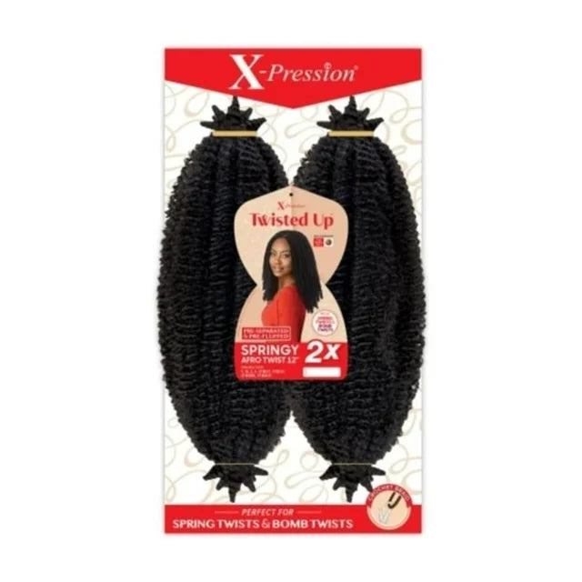 Outre X-Pression Springy Afro Twist 2x 12 inch - #1
