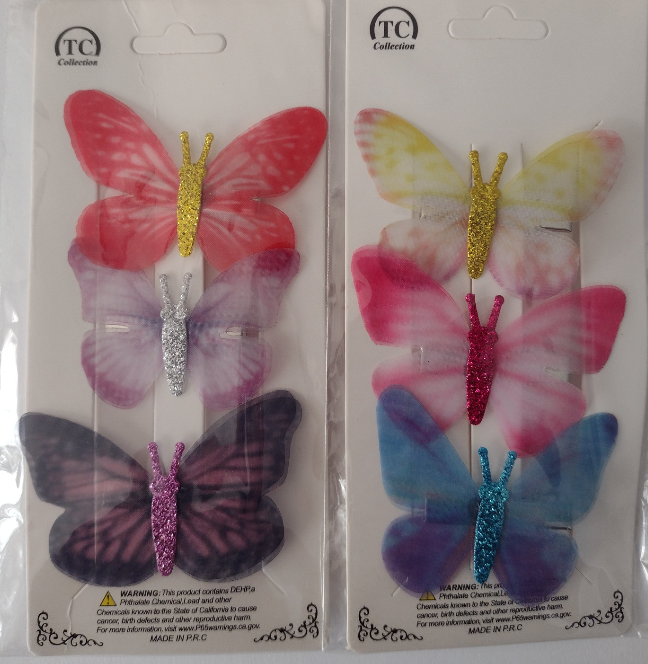 Fashion Butterfly Hair Clips
