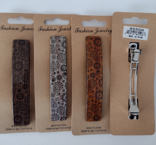 Fashion Hair Clip Paisley