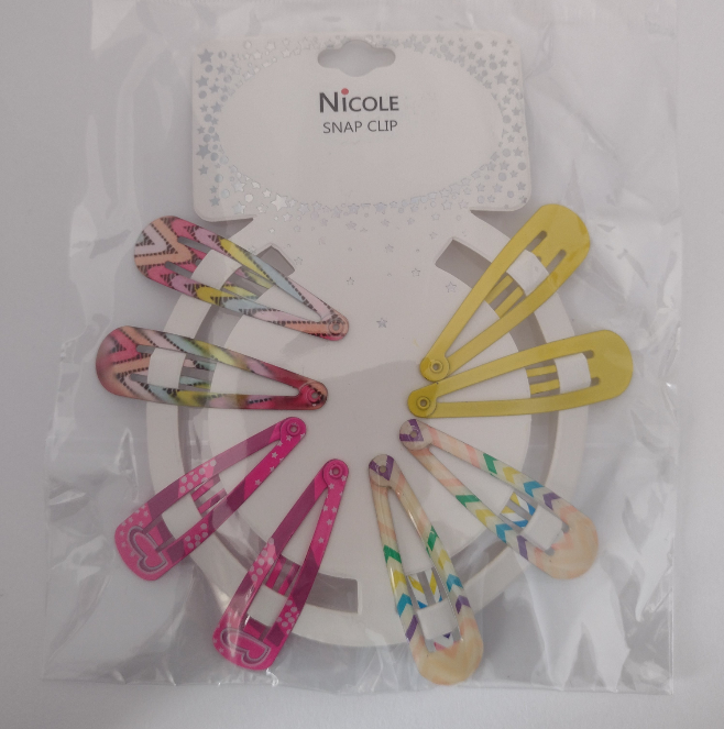 Fashion Hair Snap Clips