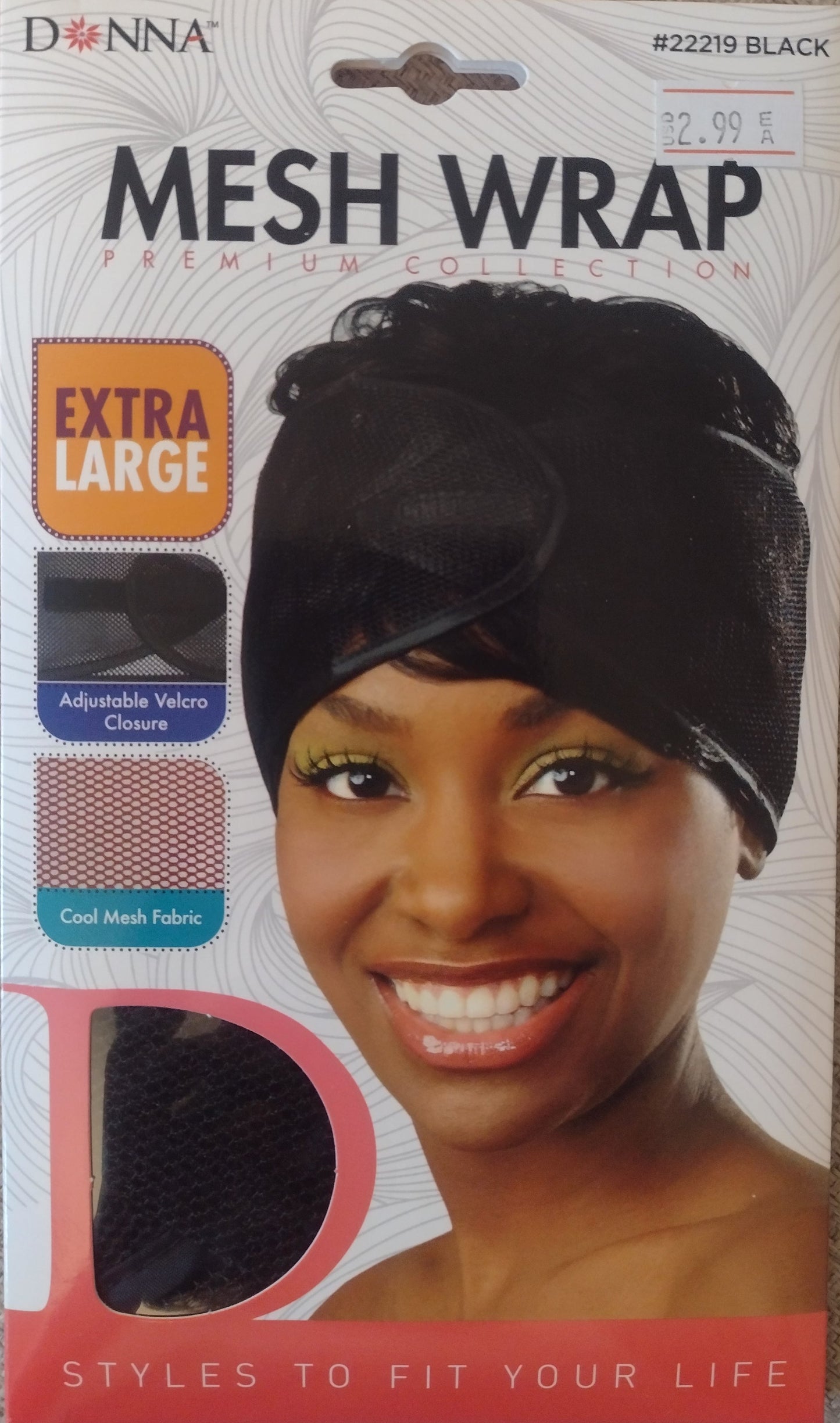 Mesh Hair Wrap