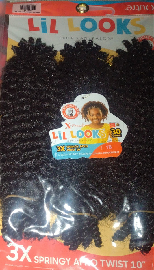 X-Pression Lil Looks Spring Twist 3X 10"