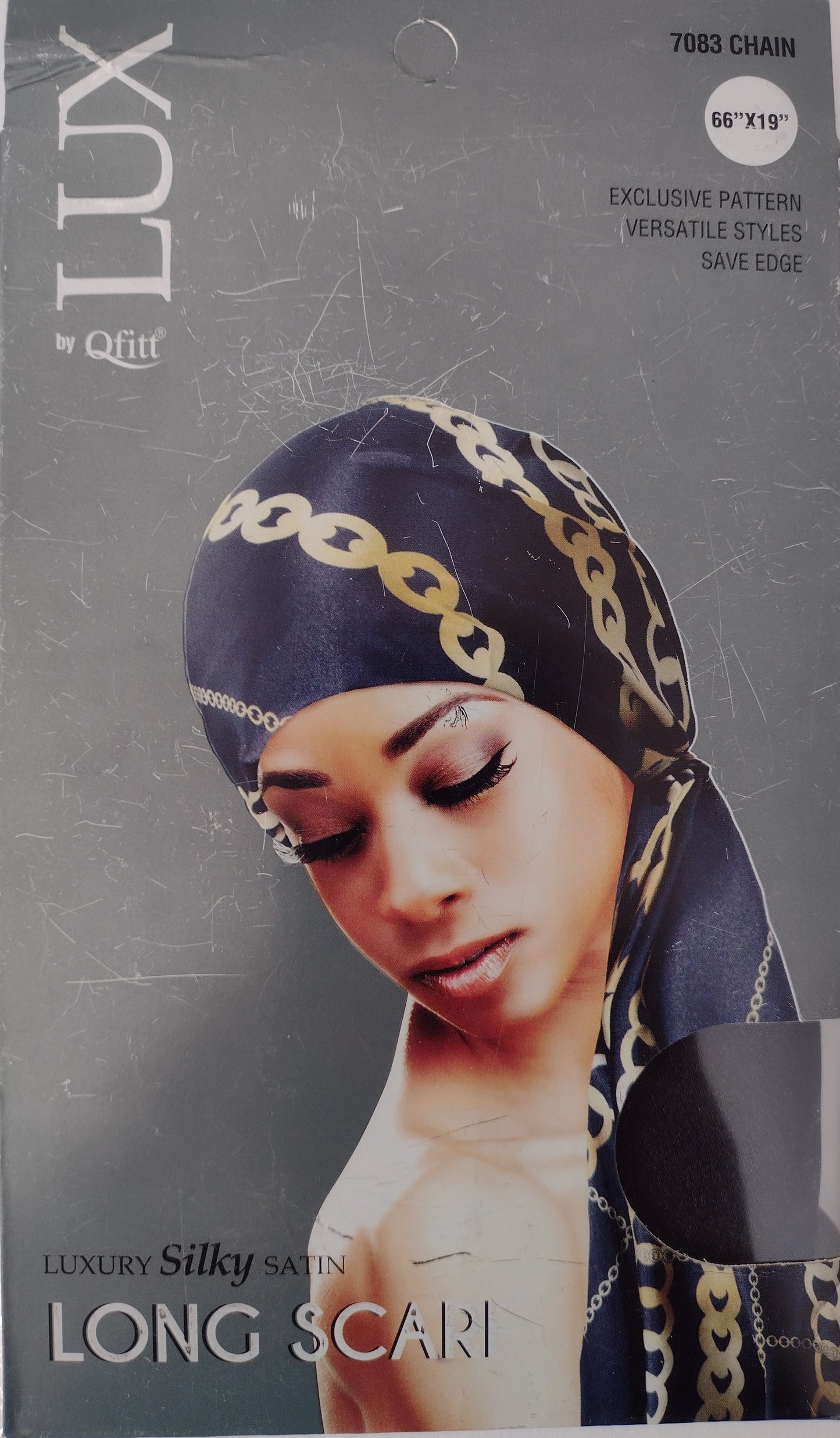 Qfitt LUX Silk Long Scarp 66"x19"