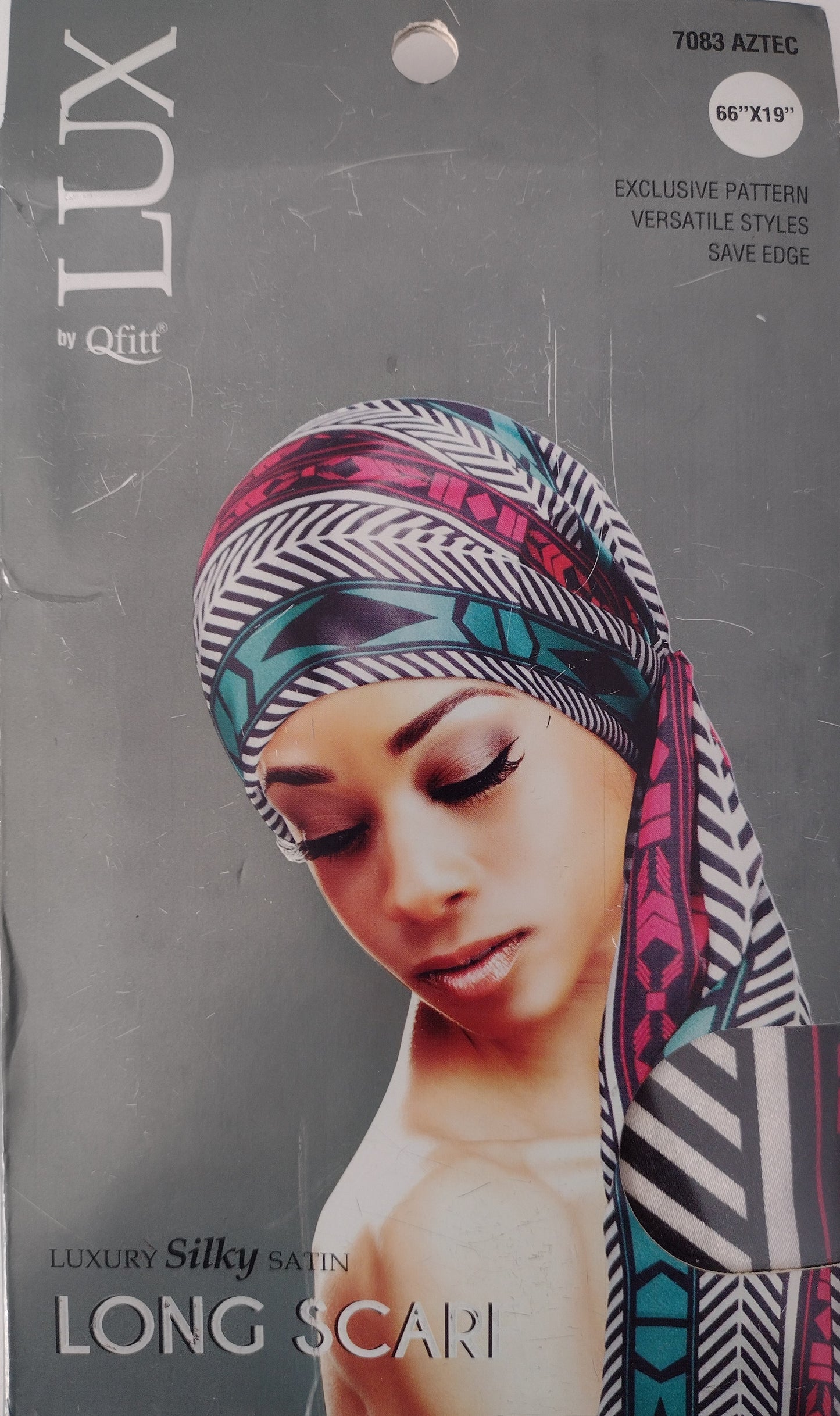 Qfitt LUX Silk Long Scarp 66"x19"