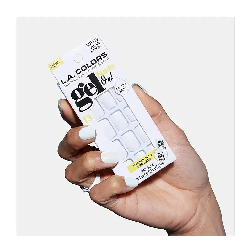 L.A. Color Gel On Artificial Nail Kit - Flurry