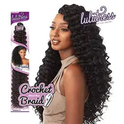 Sensational Lulutress Deep Wave Crochet 18 inch - #99J