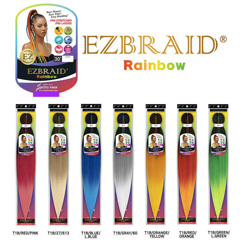 Spetra EZBraid Pre-Streched 30" Rainbow