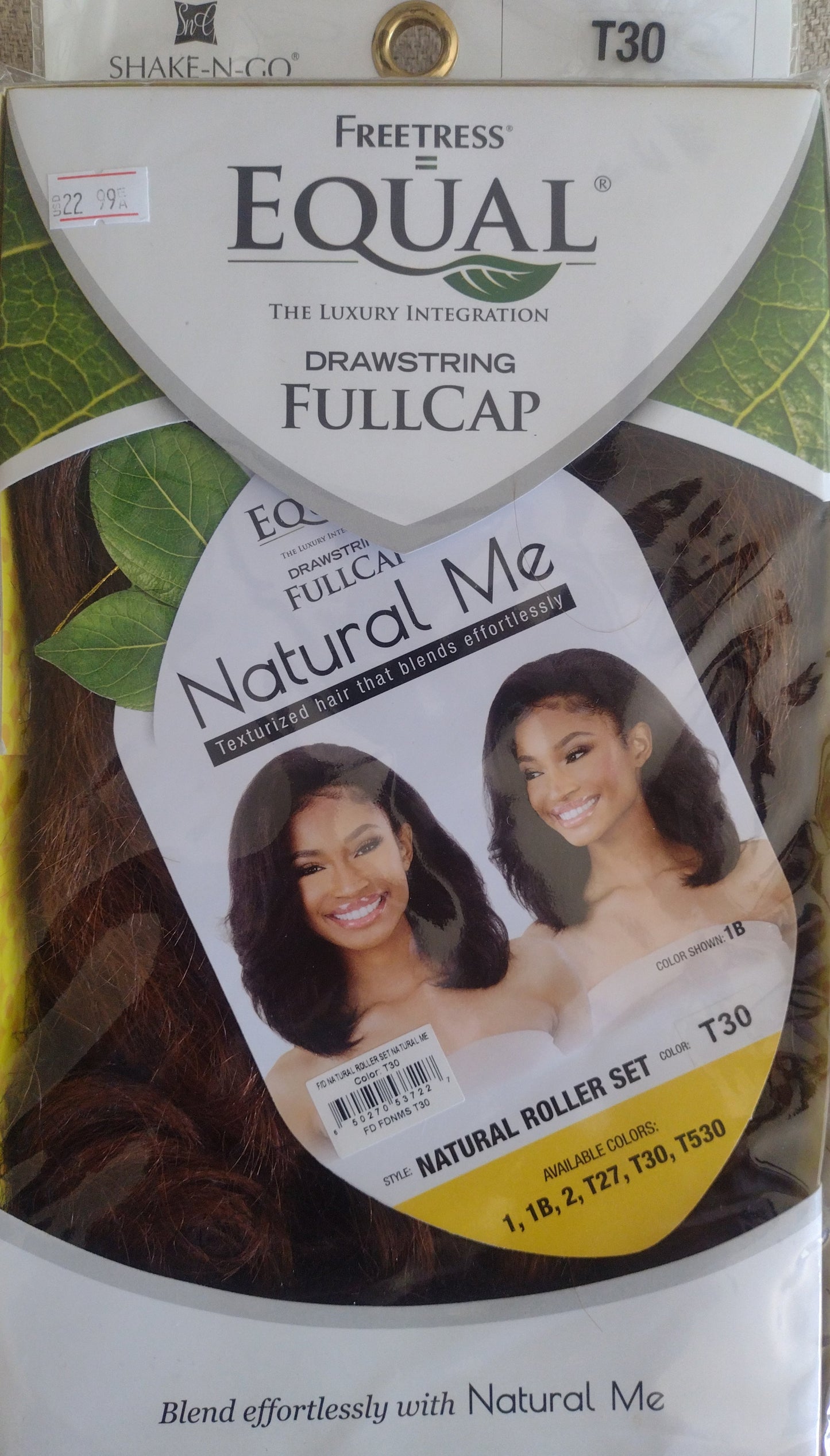 Freetress Natural Drawstring Fullcap Wig #T40