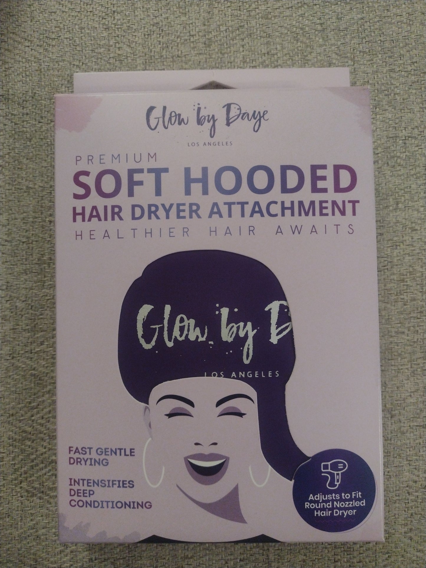 Soft Hooded Hair Dryer Attachment