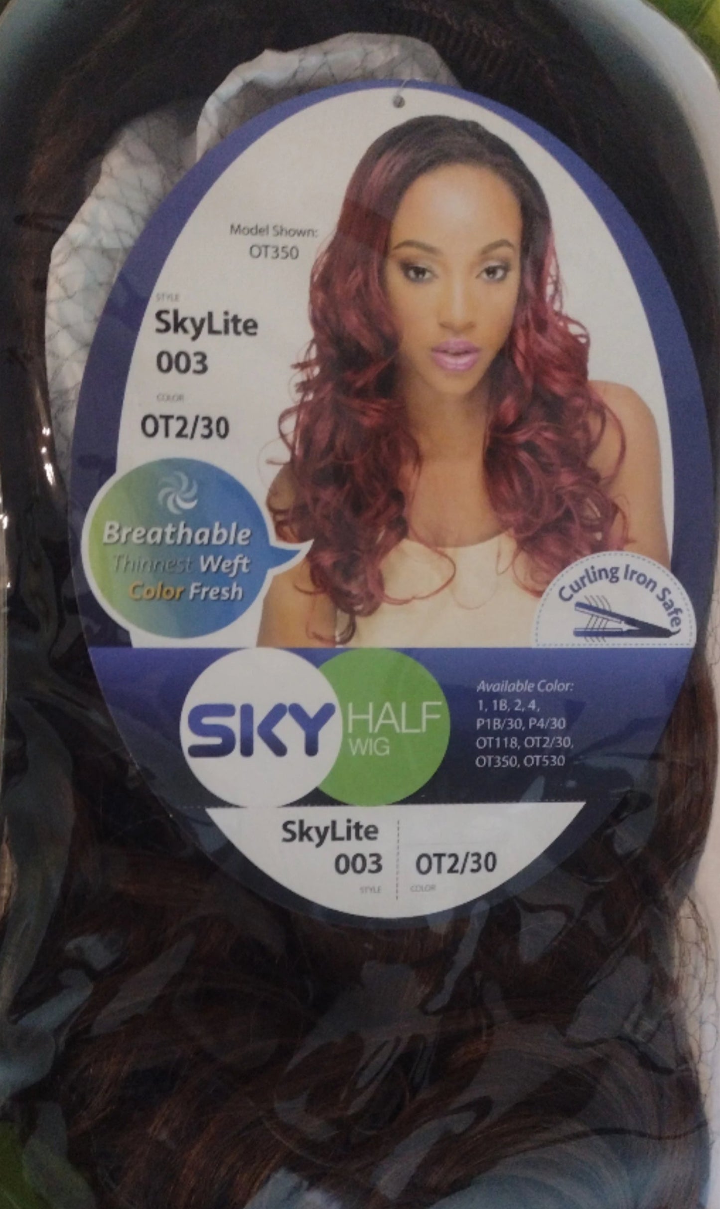 Sky Half Wig