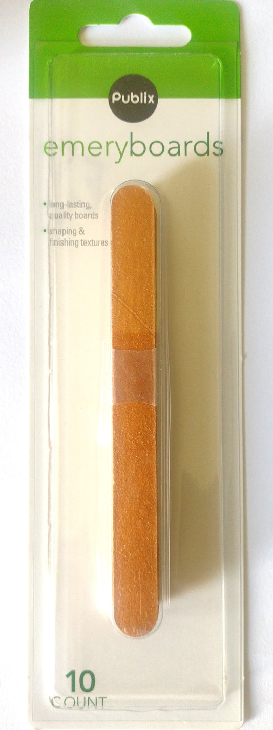 10 Pack 4.5" Emery Boards
