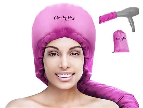 Soft Hooded Hair Dryer Attachment