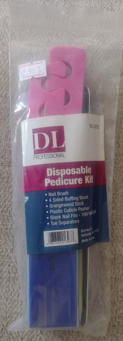 Disposable Pedicure Kit