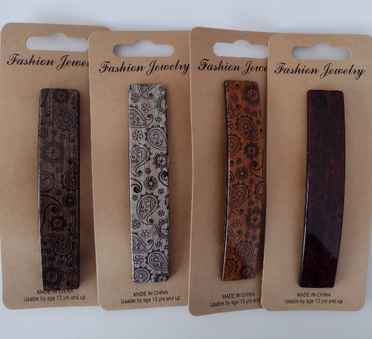 Fashion Hair Clip Paisley