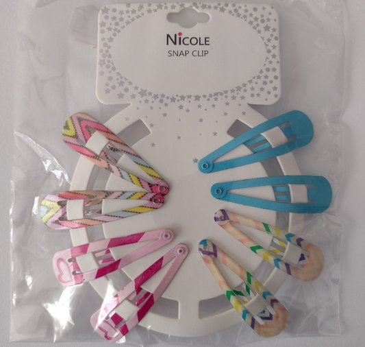 Fashion Hair Snap Clips
