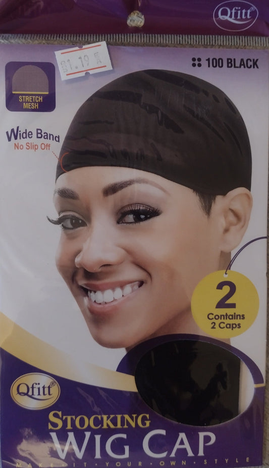 Stocking Wig Cap 2pk