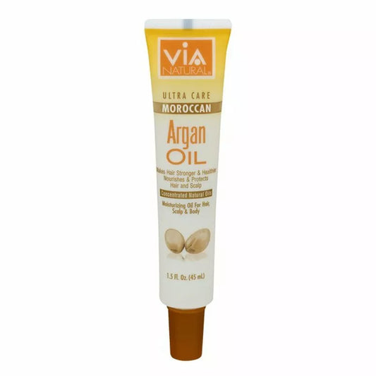 Via Natural Ultra Care Moroccan Argan Oil 1.5 oz