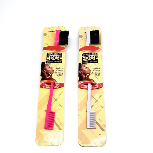 AB Dual Ended Edge Brush & Comb