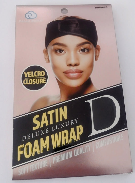 Satin Foam Hair Wrap