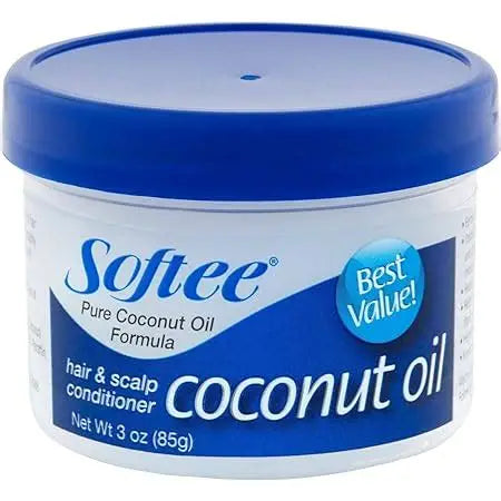 Softee Coconut Oil Hair and Scalp Conditioner 3 oz