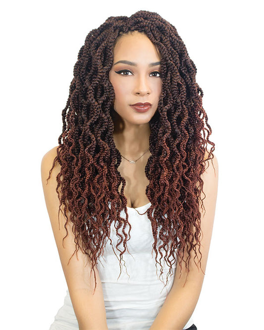 Urban Beauty Crochet Curly Box Braid 18 inch