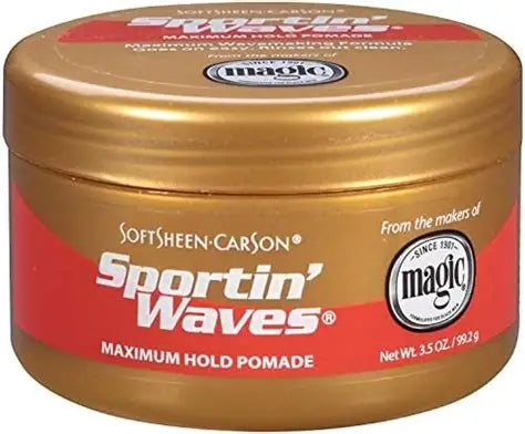 Soft Sheen Sportin' Waves Pomade 3.5 oz
